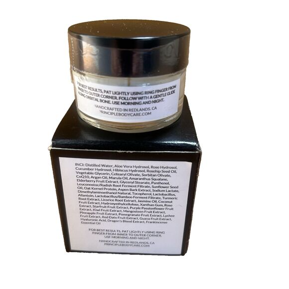 PRINCIPLE Royal Caviar Forever Young Eye Cream Natural Ingredients 0.5 oz New - Picture 4 of 6